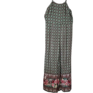 Farm Rio Jumpsuit Womens S Strappy Tropical Floral Fairy Coquette Girl